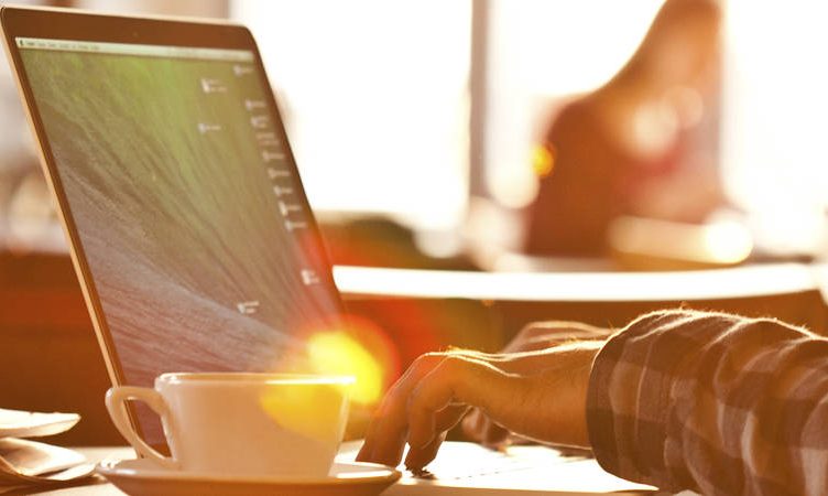 Middle aged travellers leading in social media