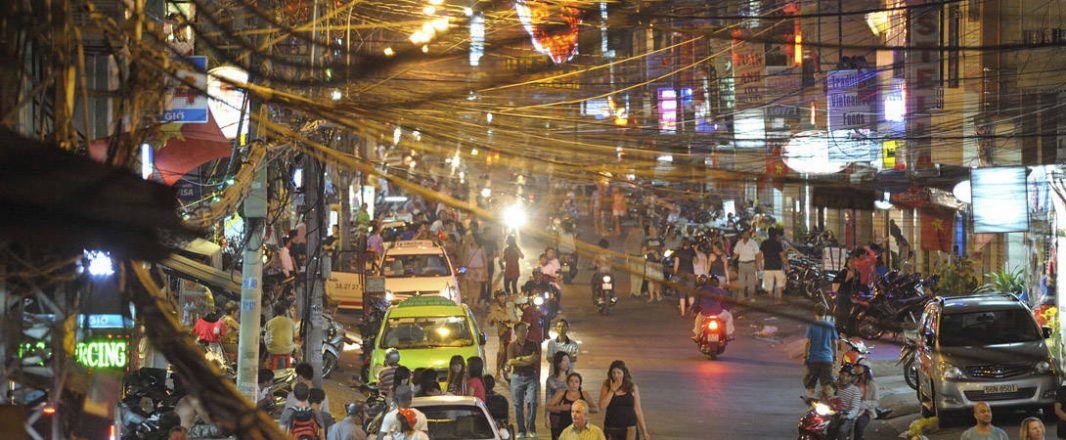 Saigon, the city of tangled wires and buzzing motorbikes