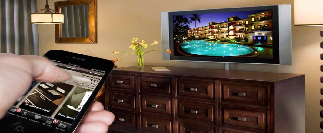 Making the TV sexy again in hotel rooms