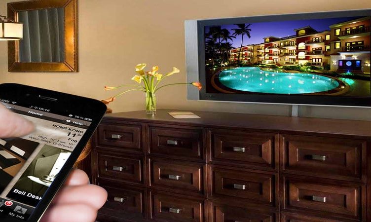 Making the TV sexy again in hotel rooms