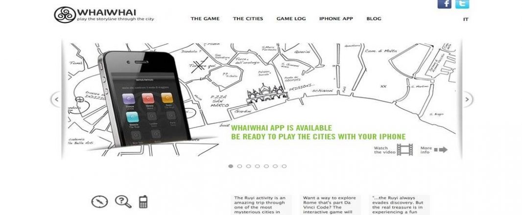Revolution from WHAIWHAI – playing the storyline through the city