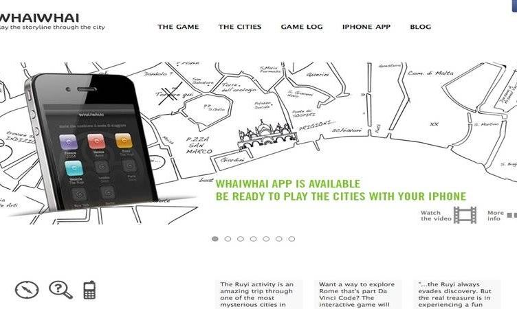 Revolution from WHAIWHAI – playing the storyline through the city