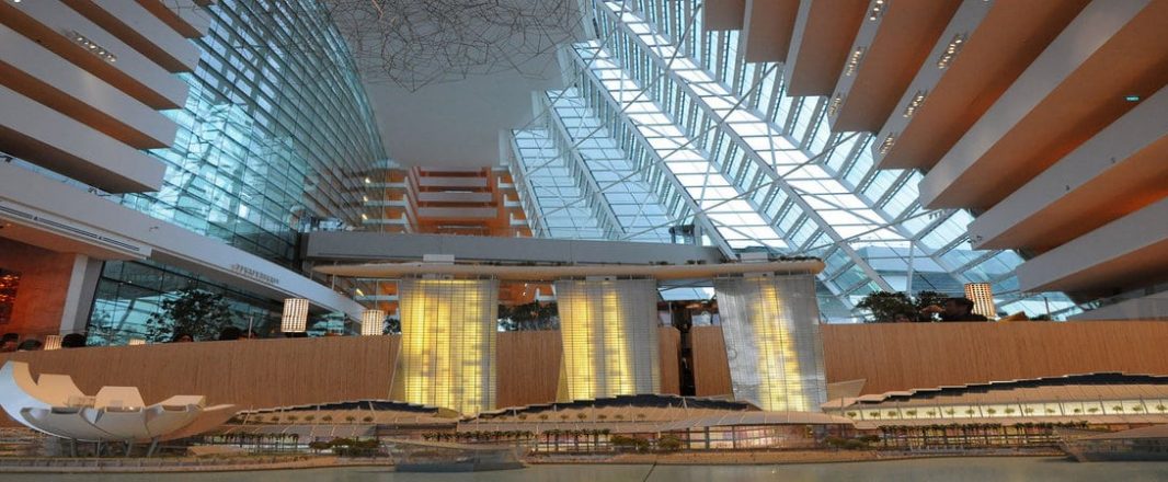 The “Hand” opens on a new Singapore