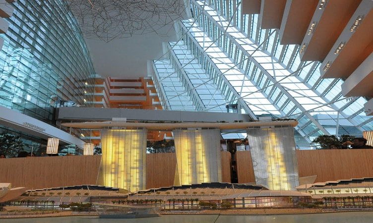 The “Hand” opens on a new Singapore