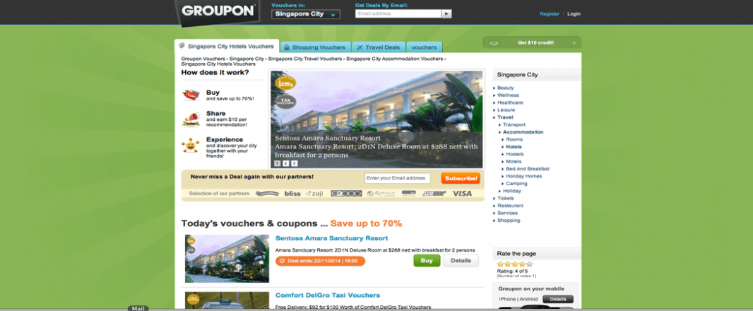 Watch out, there’s a stray in the neighbourhood: A story of Groupon and hoteliers