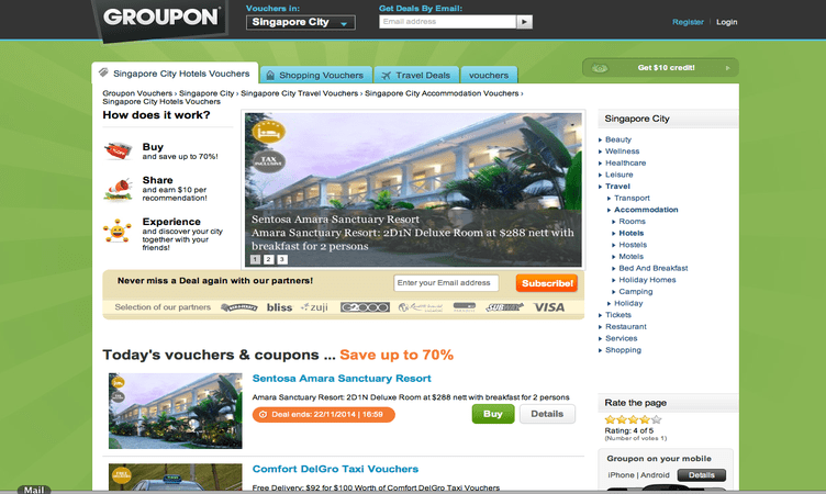 Watch out, there’s a stray in the neighbourhood: A story of Groupon and hoteliers