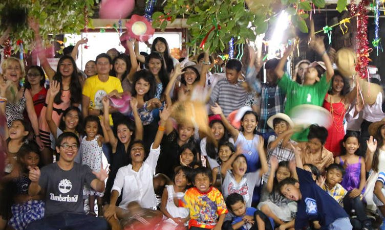 Together, we helped build a dormitory in Laos, thank you