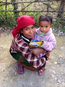 Villagers in the Pokhara region, taken by Fiona Rankine late last year.