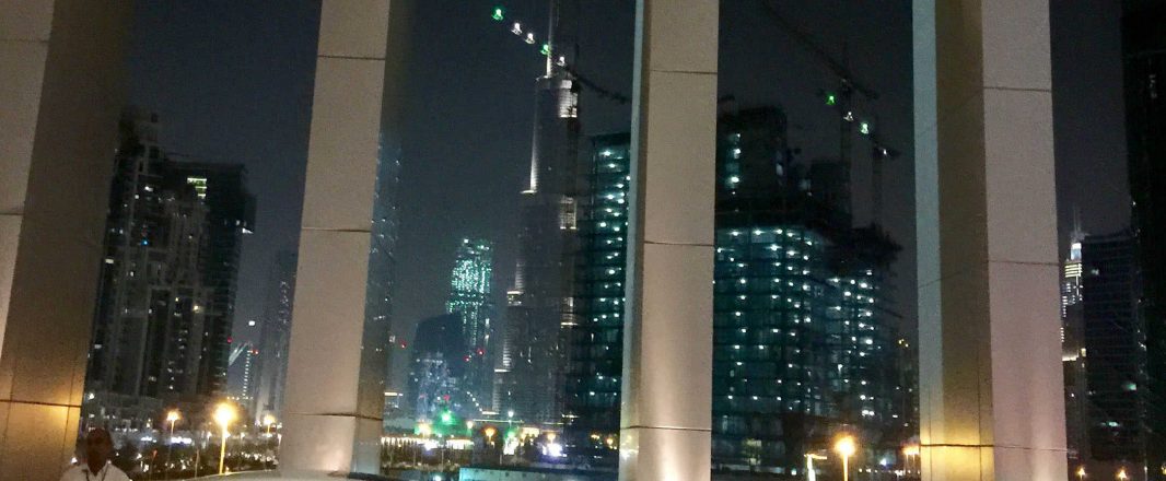 Letter from Dubai: Lights, sand, fog, the work goes on