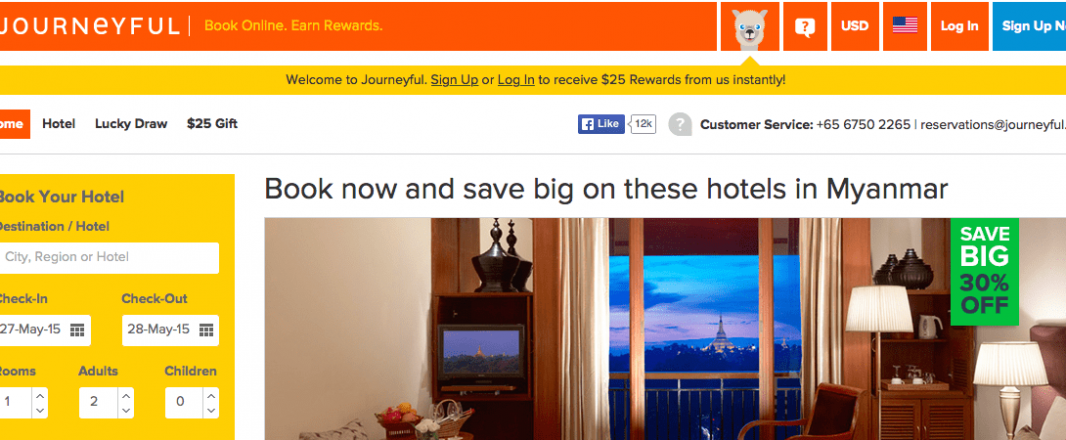 WIT Start-Up: Journeyful – a rewards based hotel-booking engine