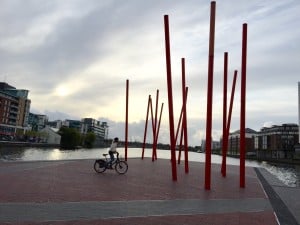 Grand Canal Dock in the morning light