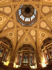 The foyer of the Commonwealth Bank of Australia built in 1889
