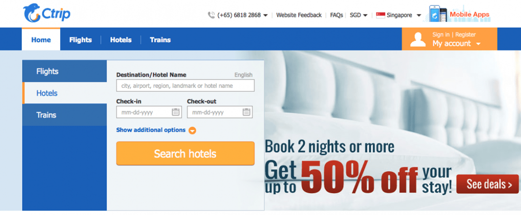 Ctrip to bank on product and customer service to succeed in South-east Asia