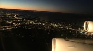 The approach into Helsinki