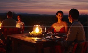 A Field of Light over Ayers Rock Resort for 12 months from April 1, 2016. (Image credit: Ayers Rock Resort)