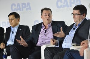 Speakers at the CAPA Asia Aviation Summit 2015 (Image courtesy of CAPA) 