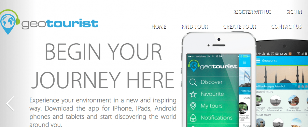 GeoTourist wants to walk with you
