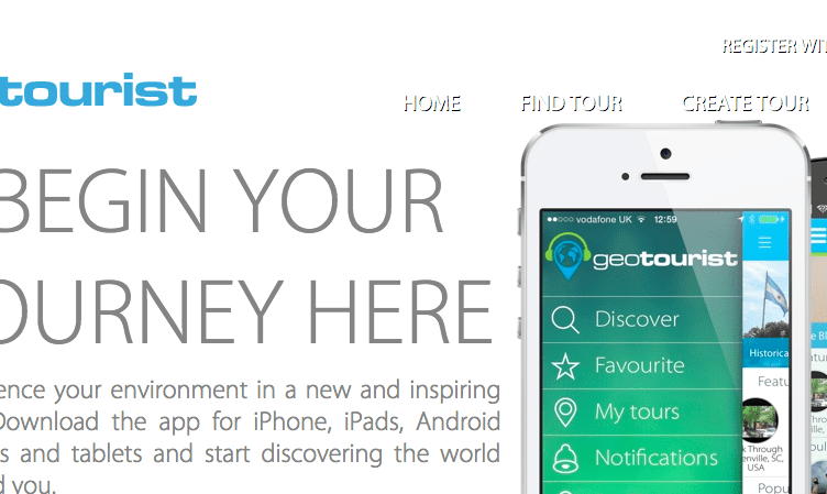 GeoTourist wants to walk with you