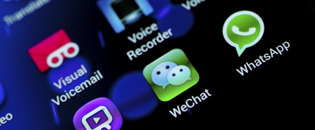 Checking in with chat apps