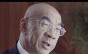 Edward Wa, one of the longest-serving staff at Kowloon Shangri-La, Hong Kong.