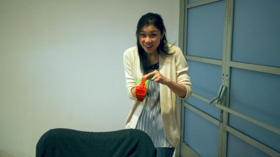 Tracy Chou and one of her pins on Pinterest