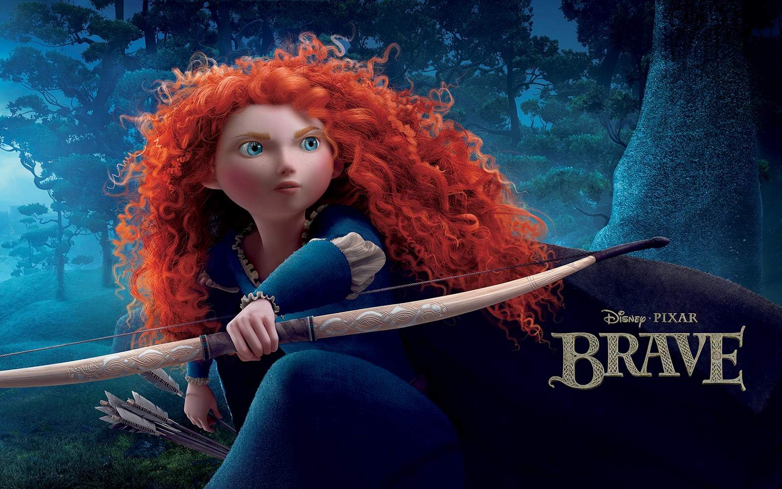 Merida and the code and art behind her hair