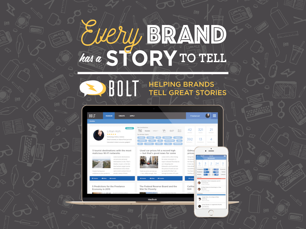 Bolt Singapore | Digital Content Marketplace
