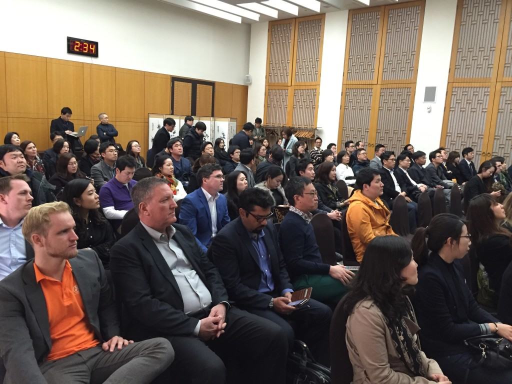 The audience at the first WIT Seoul