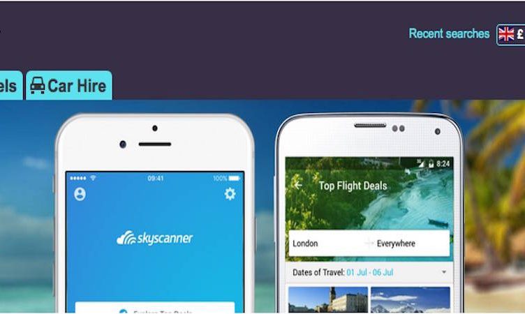 Skyscanner adds hotels and car hire to its mobile app