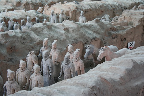 Terracotta Army of emperor Qin Shi Huang.(Image credit: Arjen-Briene/iStock)