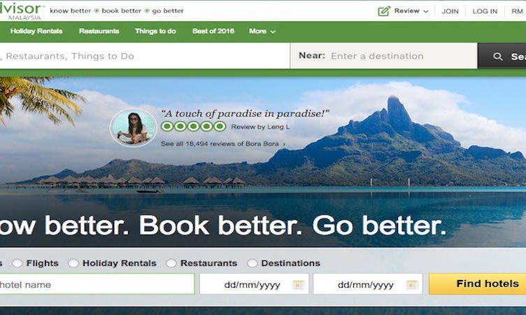 The Wrap: TripAdvisor redesigns homepage, easier for travellers to book trips