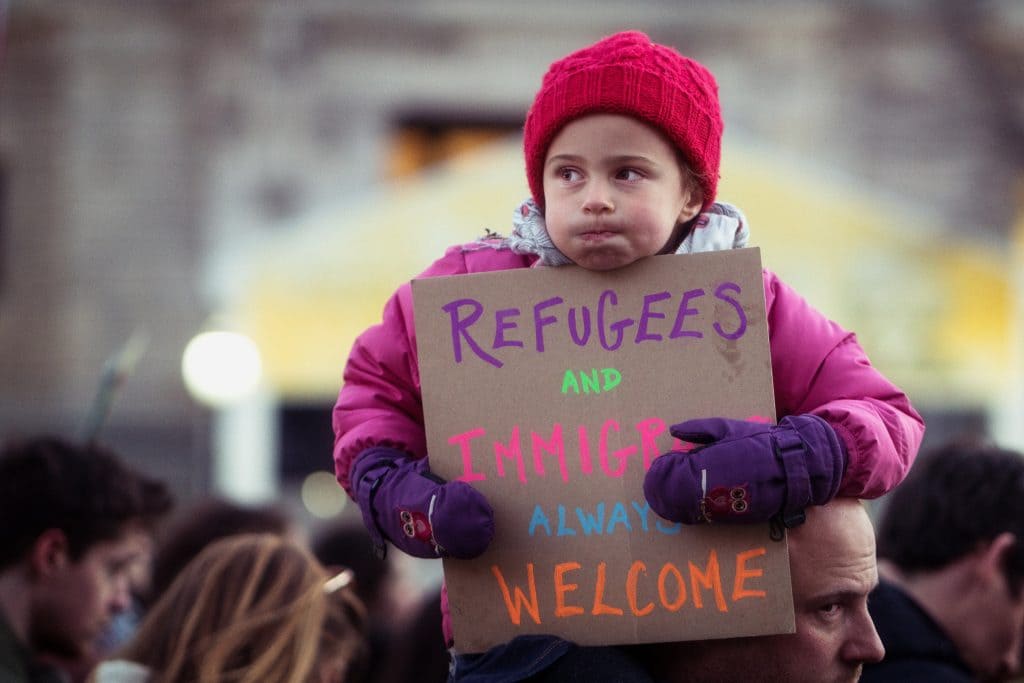 Pro-immigration Street Protest | The Millennial Traveller | WIT