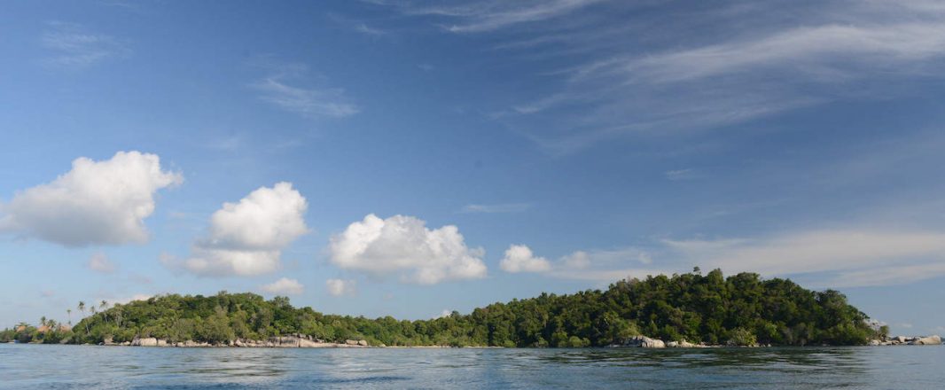 How 30,000 pieces of bamboo came together to create the private island of Cempedak