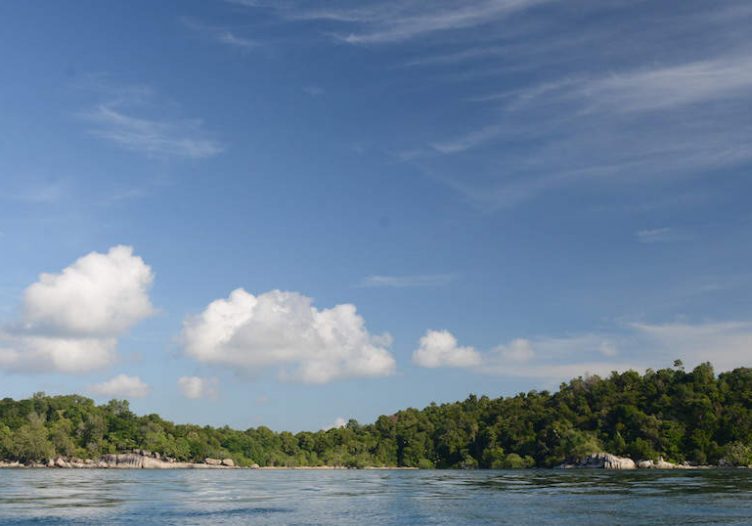 How 30,000 pieces of bamboo came together to create the private island of Cempedak