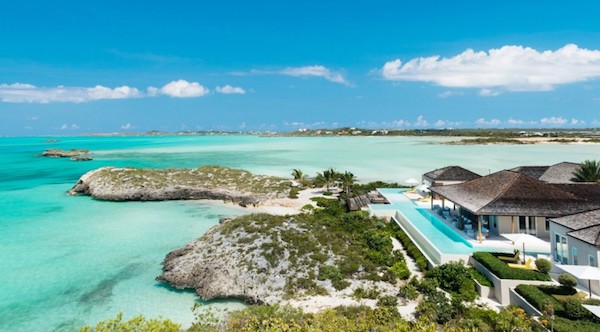 A villa in Turks and Caicos, one of the properties under Travel Keys