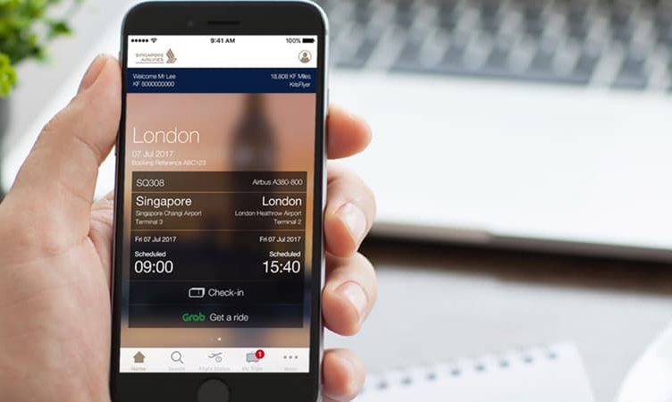 Working towards seamless travel, SIA and Grab join forces