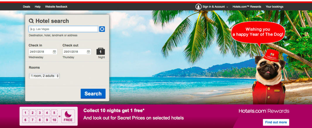 Johan Svanstrom on how Hotels.com intends to stay on the pitch in Asia