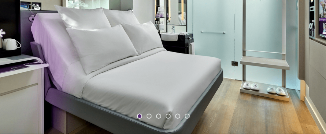 Your time is gold and yes, we have yobots to serve you too: The Yotel promise
