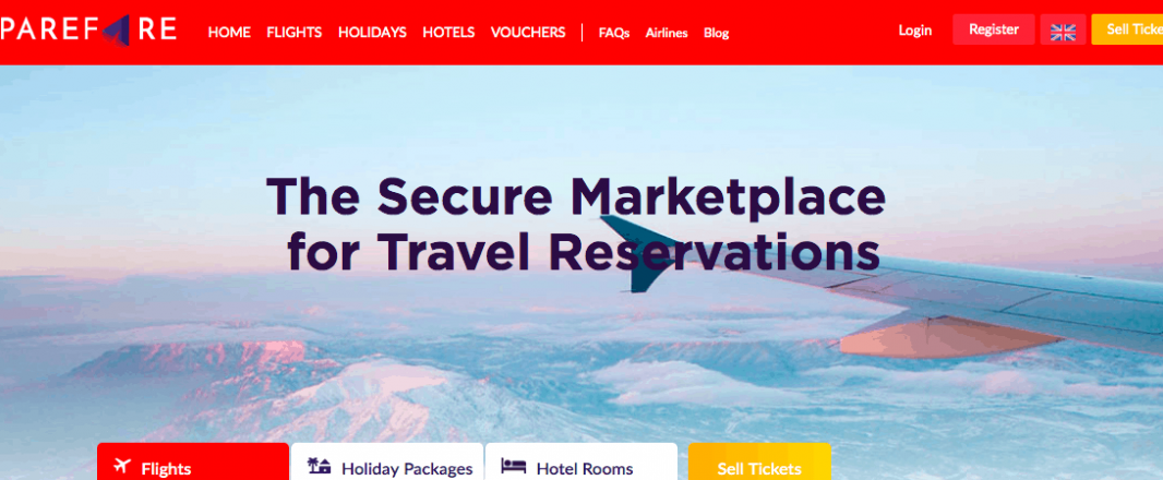 Startup Spotlight: SpareFare.net wants to help people make their money back on unused bookings