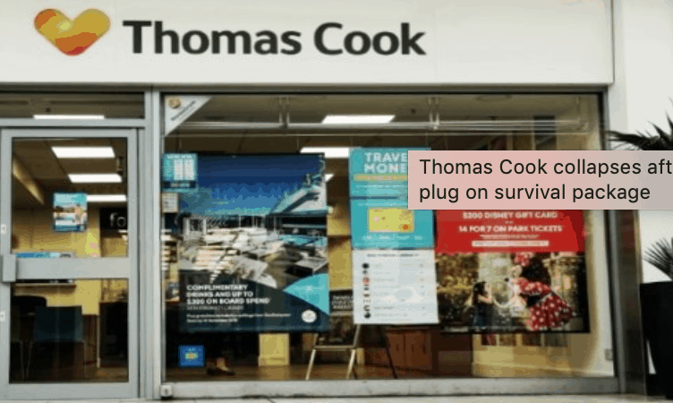 Thomas Cook collapses after rescue plan fails
