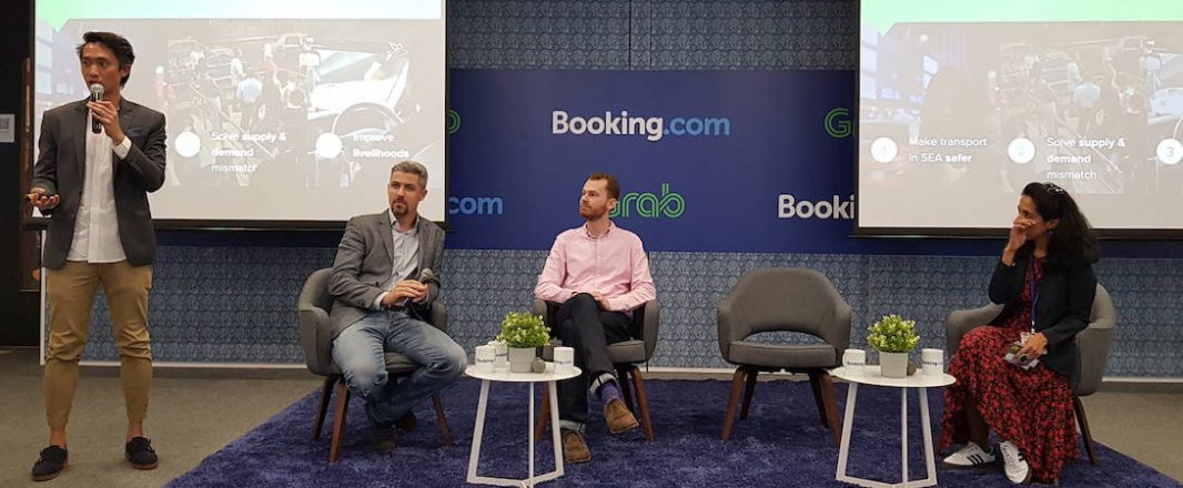 Grab launches ride-hailing service on Booking.com mobile app