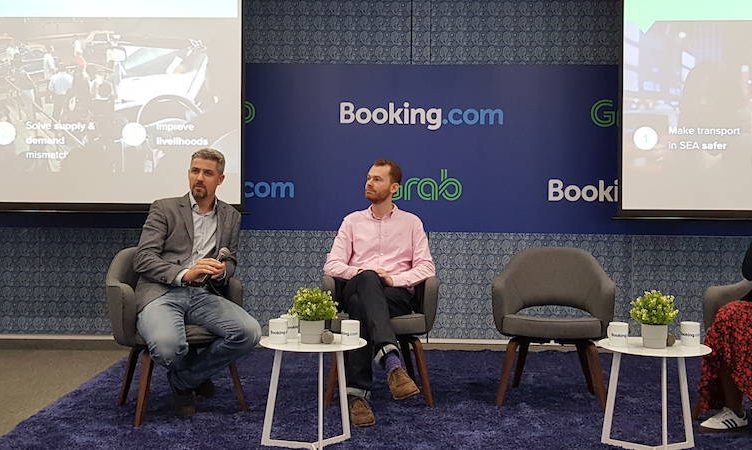 Grab launches ride-hailing service on Booking.com mobile app