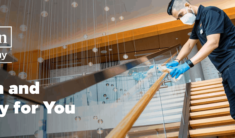 Cleanliness and hygiene take centerstage in Hilton marketing