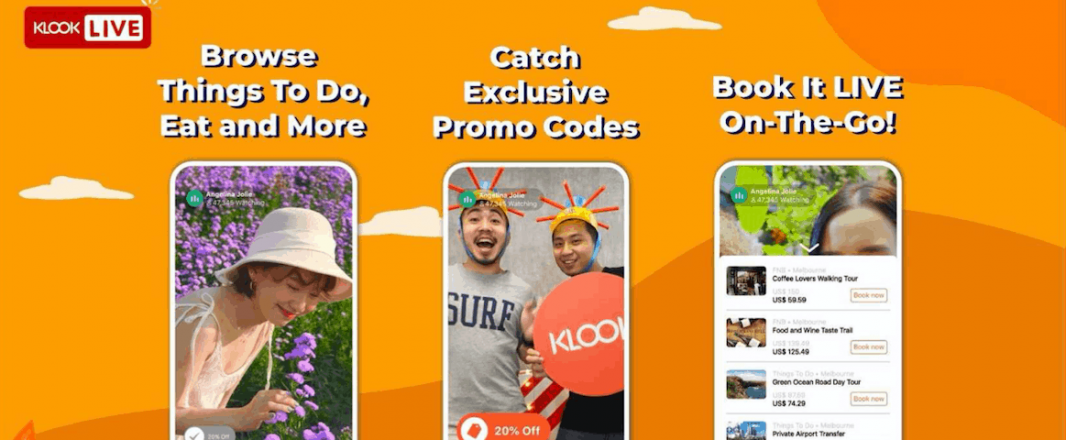 Klook goes Live! in latest sales and marketing salvo