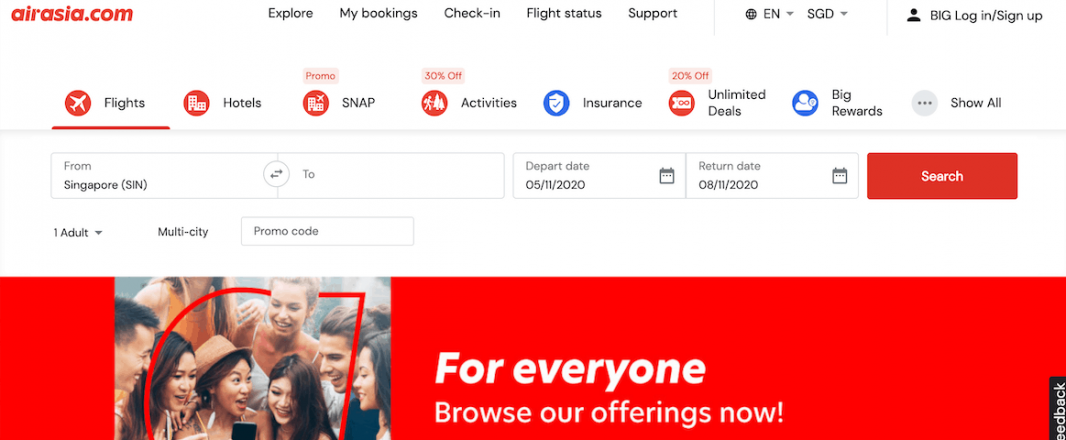 Buying flights on AirAsia.com? Don’t forget to pick up zucchinis and potatoes too