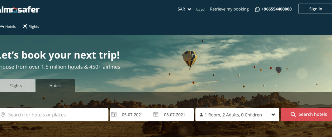 As Saudi Arabia opens up, Almosafer sees 76% recovery in travel bookings