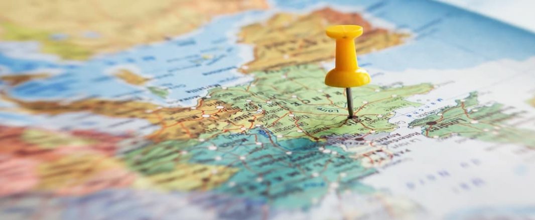 These are the top international source markets by world regions