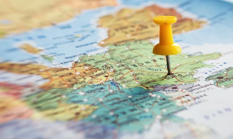 These are the top international source markets by world regions