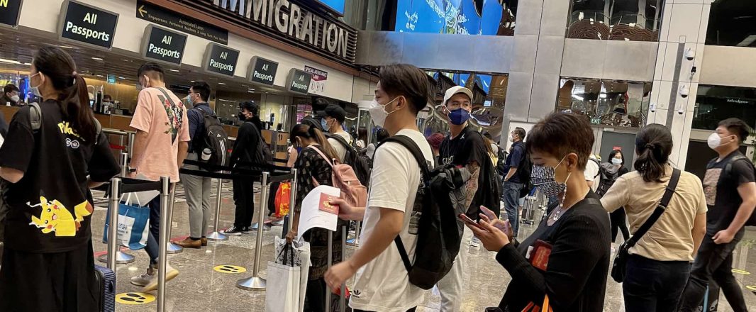 Letter from a “near normal” Singapore: Queues are back, travel is taking off
