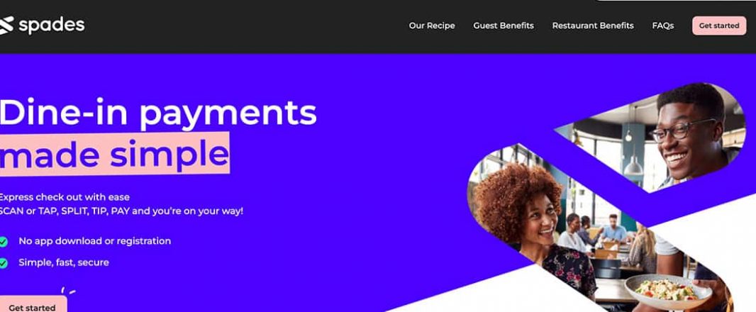 Three men and a restaurant payments app called Spades